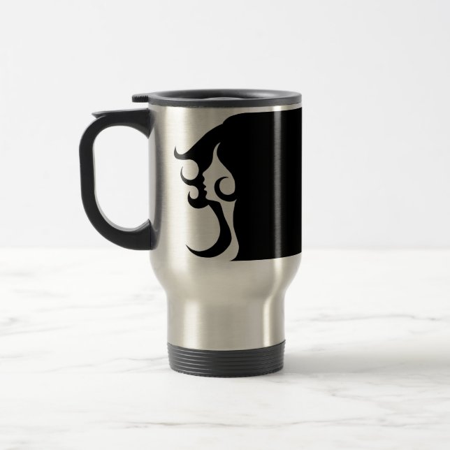 Mug De Voyage Deco mod woman (Gauche)