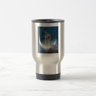 Mug De Voyage Déesse Luna diffusant les étoiles la nuit
