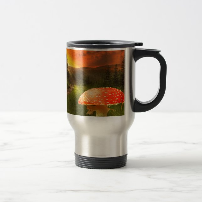 Mug De Voyage Définition du soleil d'automne. (Droit)