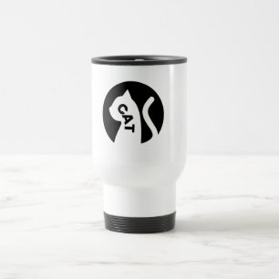 Mug De Voyage Délice de Café Charme à Moustaches