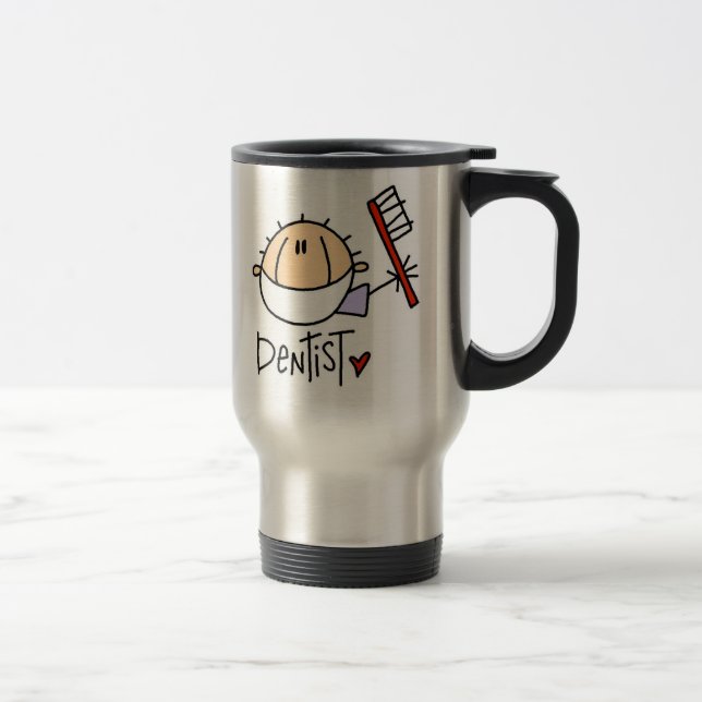 Mug De Voyage Dentiste (Droit)