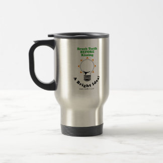 Mug De Voyage Dents de brosse AVANT des baisers