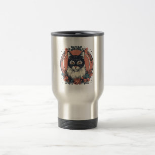 Mug De Voyage design d'art amoureux des chats mignon acheter mai