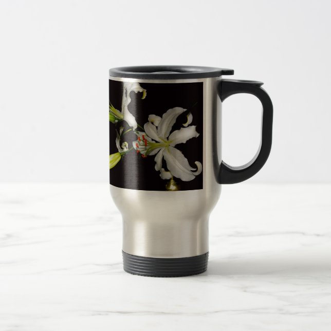 Mug De Voyage Design irlandais - Collection de laiton et de fleu (Droit)