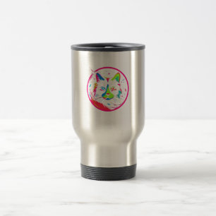 Mug De Voyage design pour chat mignon