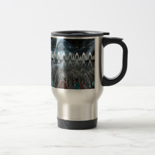 Mug De Voyage Design Tribal Edgy moderne.