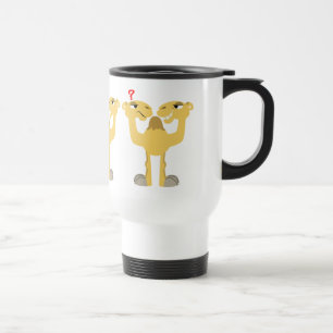 Mug De Voyage Deux côtés d'une même boîte de navette de dromadai