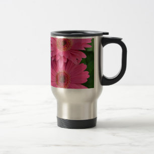 Mug De Voyage Deux fleurs de germe rose