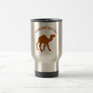Mug De Voyage Devinez quel jour c'est ? - Camel de la Fête de l'