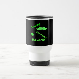 Mug De Voyage Devis irlandais Lucky Pot o Gold