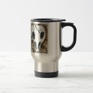 Mug De Voyage dia del muertos crâne peint
