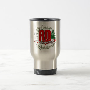 MUG DE VOYAGE DIÉTÉTICIEN ENREGISTRÉ PAR RD DE NOËL