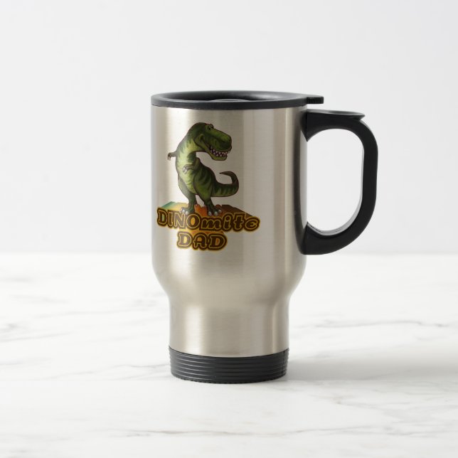 Mug De Voyage Dinomite Papa (Droit)