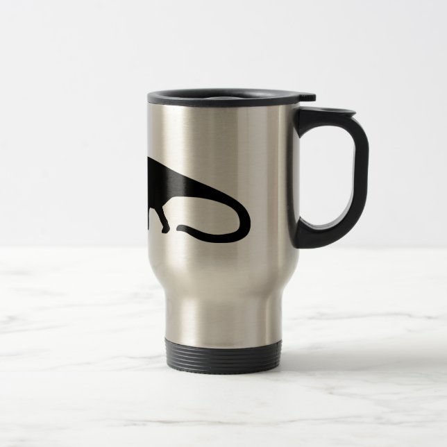 Mug De Voyage Dinosaure de Diplodocus (Droit)