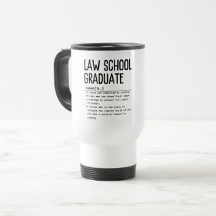 Mug De Voyage Diplômé de l'école de droit