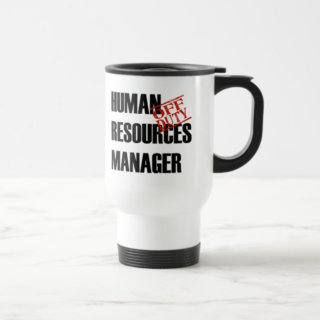 MUG DE VOYAGE DIRECTEUR QUI N'EST PAS DE SERVICE DE RESSOURCES (Droite)