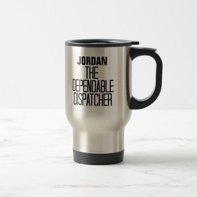 Mug De Voyage Dispatcher fiable (Droit)