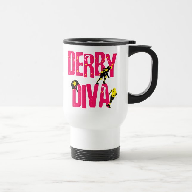 Mug De Voyage Diva de Derby (Droite)