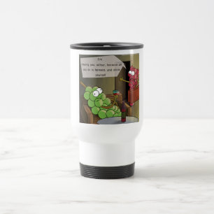 Mug De Voyage Divorces aux raisins drôles