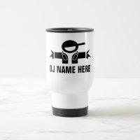 DJ Disk Jockey personnalisé muette de voyage pour 