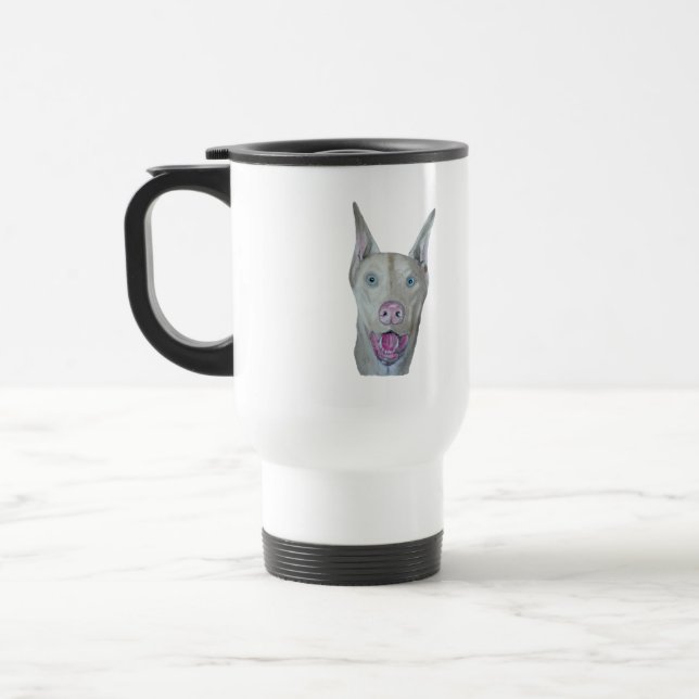 Mug De Voyage Doberman Pinscher (Gauche)