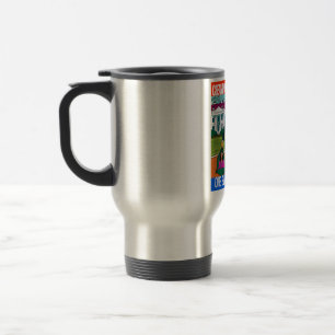 MUG DE VOYAGE DONALD TRUMP - NETTOYER L'AMÉRIQUE, UN SAC PAR FOI