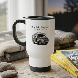 Mug De Voyage Dormir sous les étoiles, se réveiller avec le sole