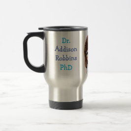 Mug De Voyage Dr customisé (Votre nom) Doctorat Graduation Café