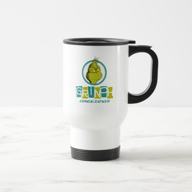 Mug De Voyage Dr Seuss | Salutations Grinch (Droite)