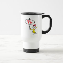 Mug De Voyage Dr. Seuss | Sam-I-Am tenant un panneau