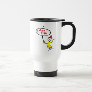 Mug De Voyage Dr. Seuss   Sam-I-Am tenant un panneau
