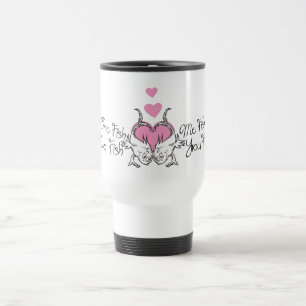 Mug De Voyage Dr. Seuss Valentine   Un poisson deux poissons