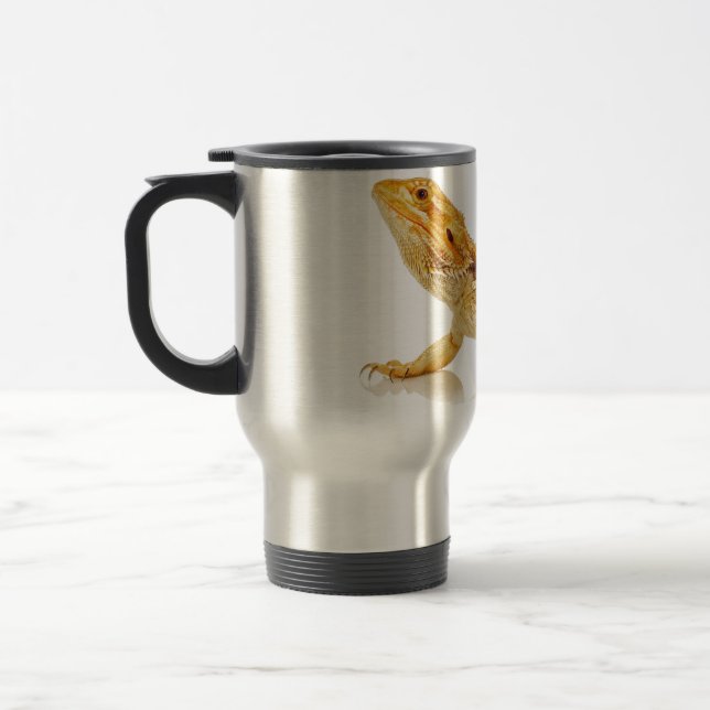 Mug De Voyage Dragon barbu (Gauche)