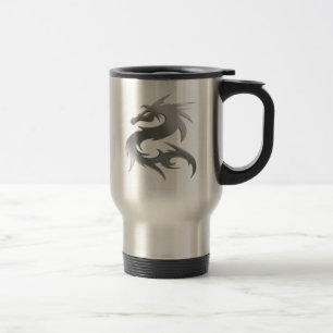 Mug De Voyage Dragon d'argent