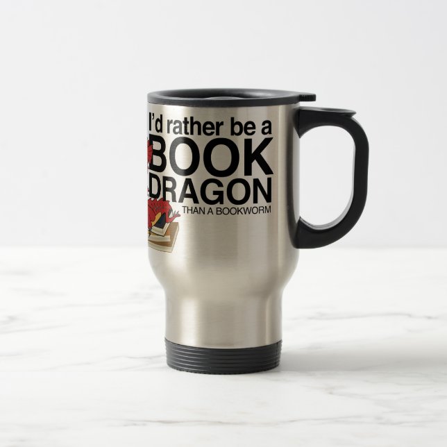 Mug De Voyage Dragon de livre (Droit)