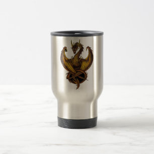 MUG DE VOYAGE DRAGON D'OR