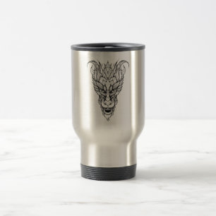 Mug De Voyage Dragon feuille