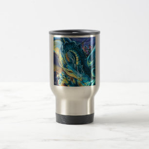 Mug De Voyage Dragon Rider et Sorcerer