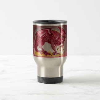 Mug De Voyage Dragon rouge
