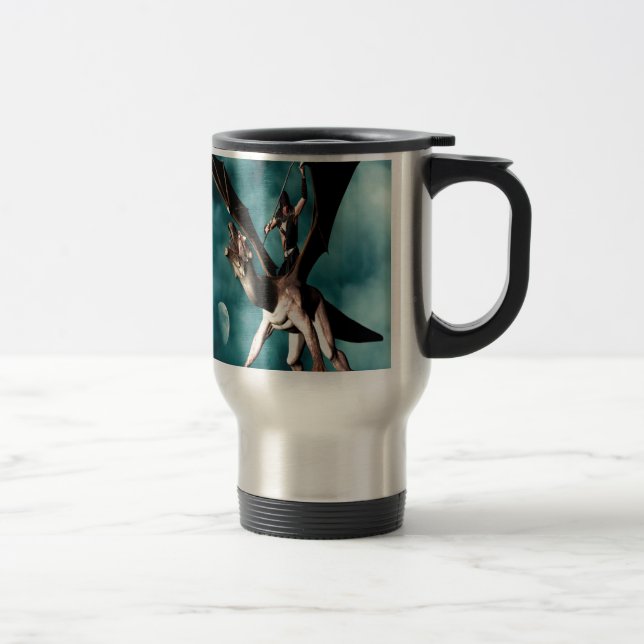 Mug De Voyage Dragon Sky Warrior (Droit)