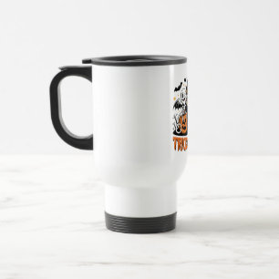 Mug De Voyage Dragons de chauve-souris sur Citrouille