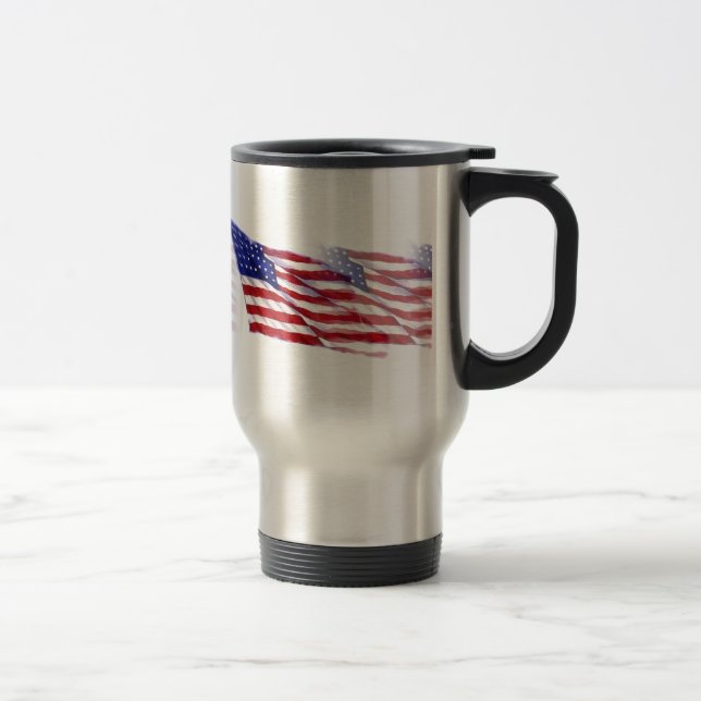 Mug De Voyage Drapeau américain (Droit)