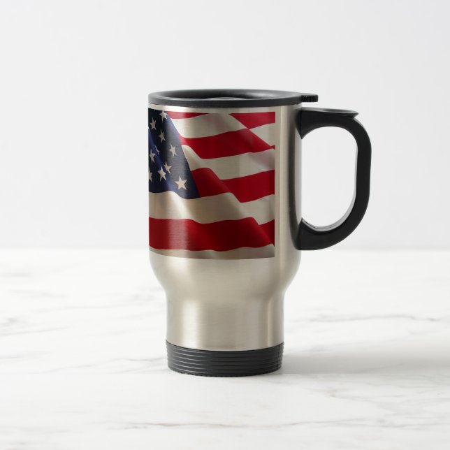 Mug De Voyage Drapeau américain (Droit)