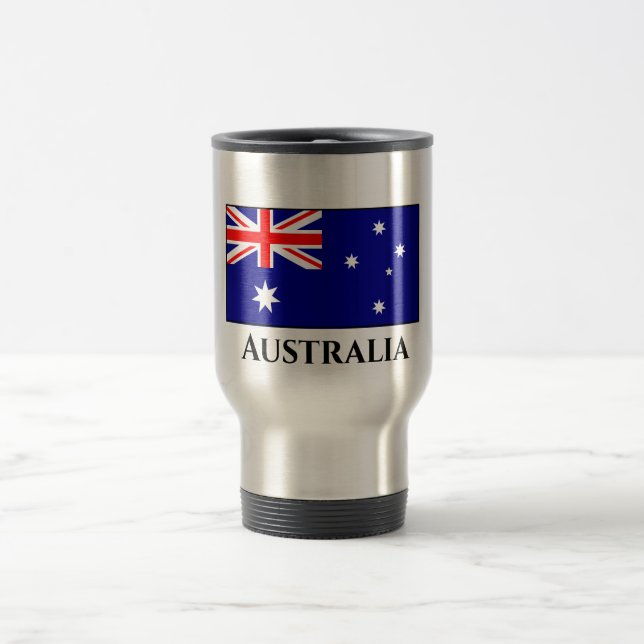 Mug De Voyage Drapeau australien (Centre)