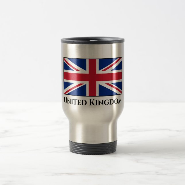 Mug De Voyage Drapeau britannique (Centre)