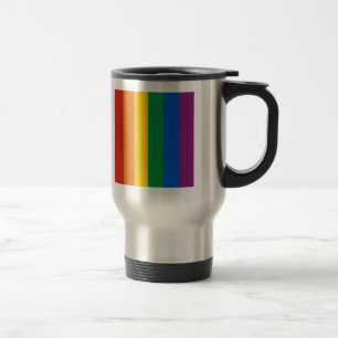 Mug De Voyage Drapeau de gay pride