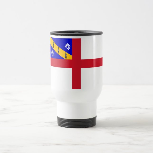 Mug De Voyage Drapeau de Herm (Centre)
