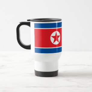 Mug De Voyage Drapeau de la Corée du Nord