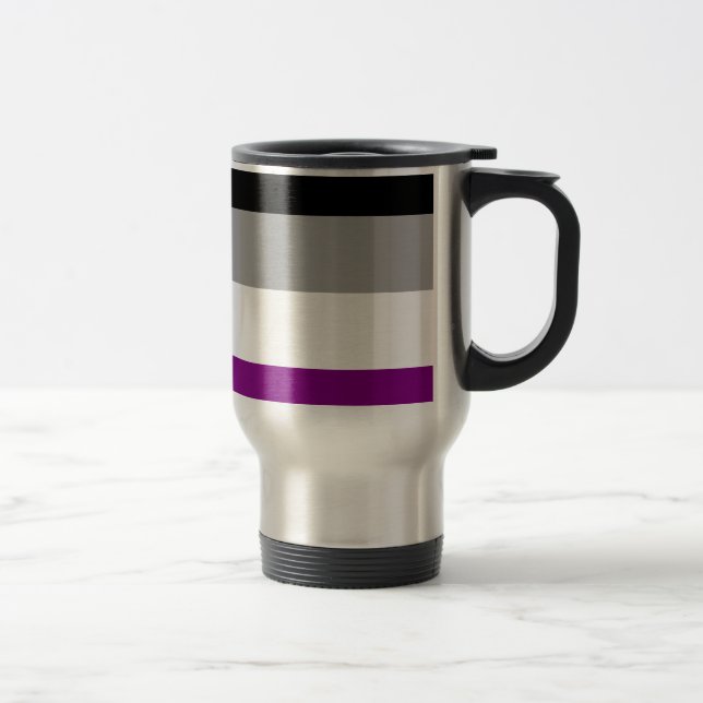 Mug De Voyage Drapeau de la fierté sexuelle (Droit)