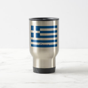 Mug De Voyage Drapeau de la Grèce